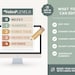 Voice Level Chart Classroom Printable Display, Editable in Canva, Boho ...