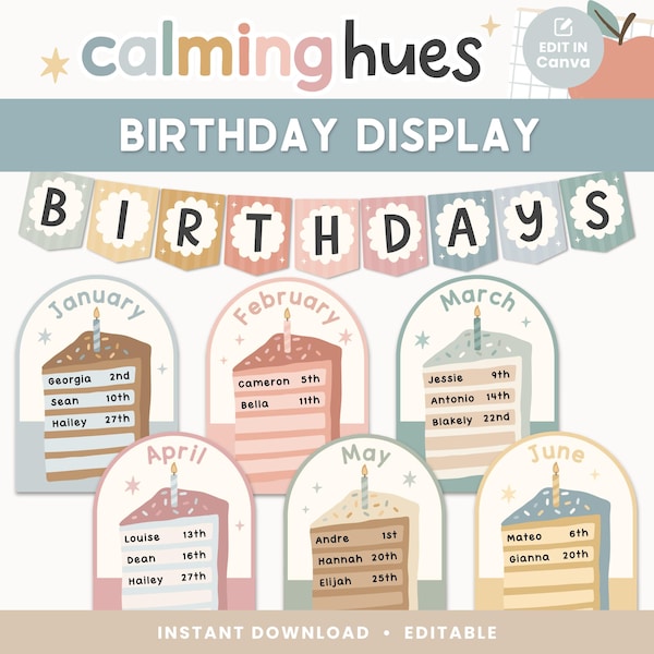 Poster Template Classroom - Etsy