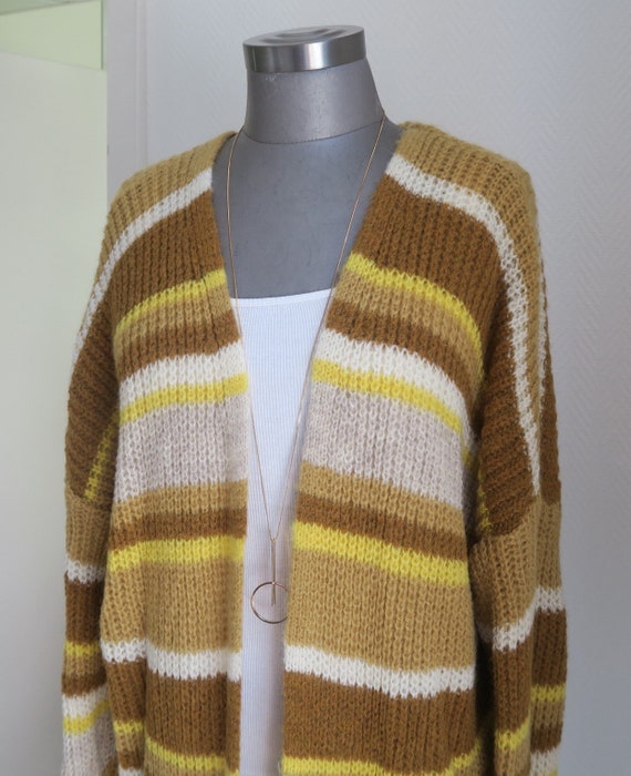Stripes Cardigan in New Autumn Colors 
