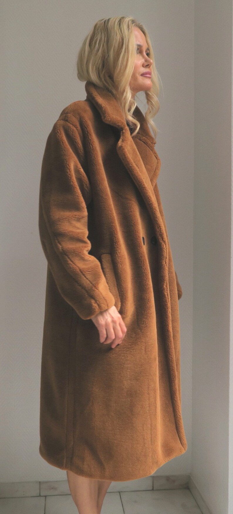 teddy coat rust