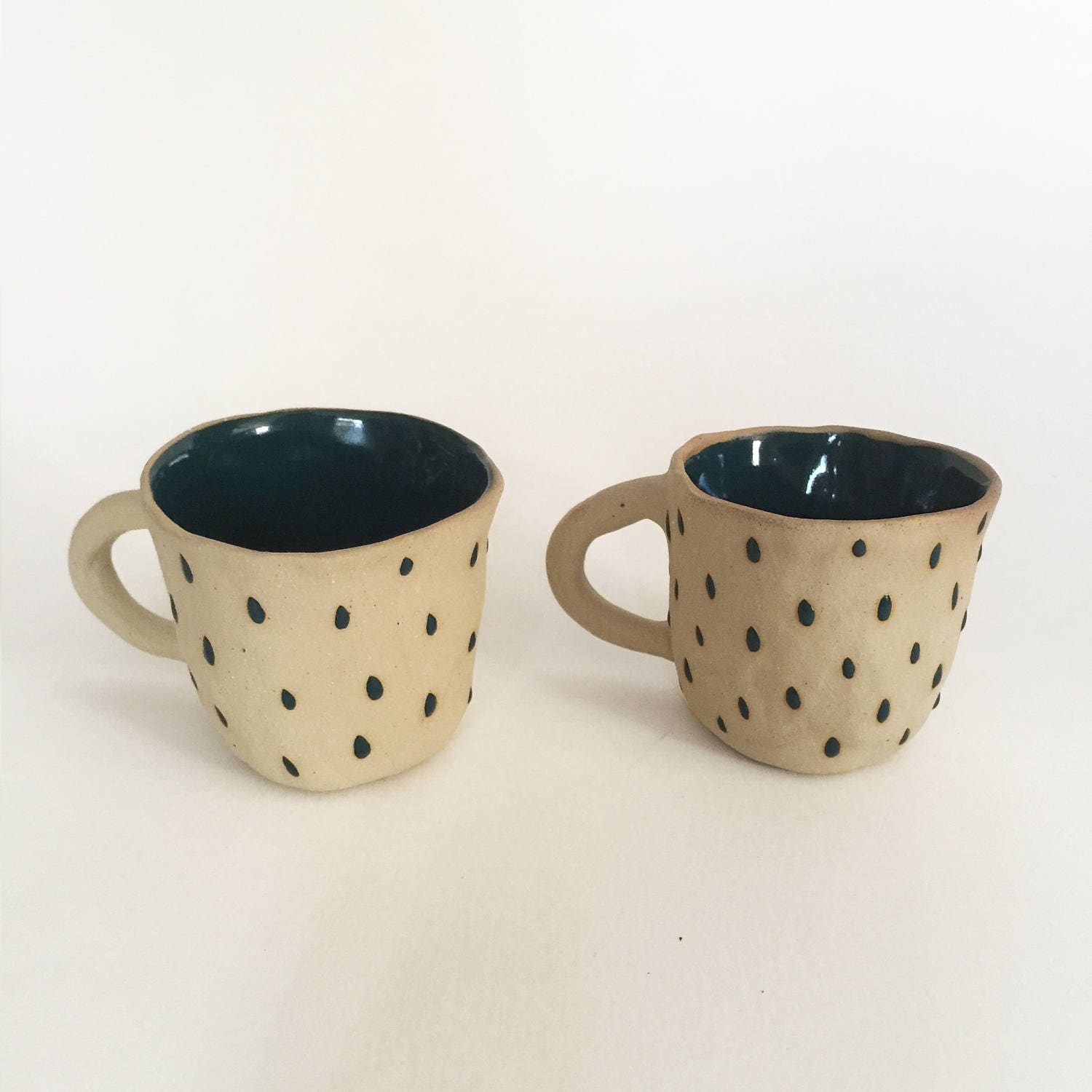 duo De Tasses En Grès