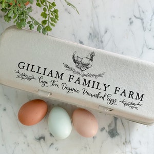 Homestead Farm Logo Egg Carton Stamp Label Farm Fresh Eggs Coop Labels Egg Date Stickers Stamp Backyard Chickens