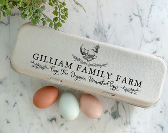 Homestead Farm Logo Egg Carton Stamp Label Farm Fresh Eggs Coop Labels Egg Date Stickers Stamp Backyard Chickens