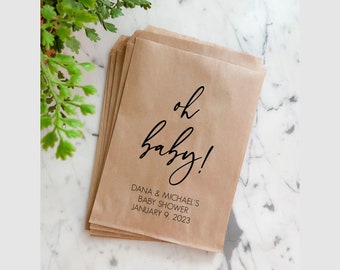 Utensil Holders For Baby Shower | Baby Shower Favor Bags | Oh Baby Bags | Baby Shower Treat Bags