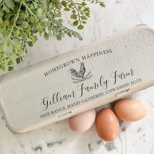 Homestead Farm Logo Egg Carton Stamp Label Farm Fresh Eggs Coop Labels Egg Date Stickers Stamp Backyard Chickens