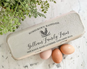 Homestead Farm Logo Egg Carton Stamp Label Farm Fresh Eggs Coop Labels Egg Date Stickers Stamp Backyard Chickens