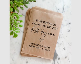 Utensil Holders For Rehearsal | Best Day Ever Rehearsal Wedding | Engagement Barbecue | I Do BBQ | Barn Wedding Favor Bags | Rustic Wedding