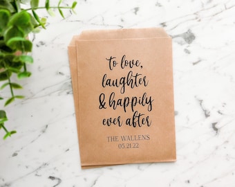 Favor Bags For Wedding | Engagement Barbecue | I Do BBQ | Barn Wedding Favor Bags | Rustic Wedding Decor