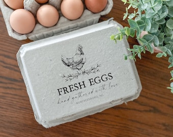 Vintage Stamp Homestead Farm Logo Egg Carton Hen Stamp Label Farm Fresh Eggs Coop Labels Egg Date Stickers Stamp Backyard Chickens