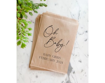 Favor Bags For Baby Shower | Baby Shower Favor Bags | Oh Baby Bags | Baby Shower Treat Bags