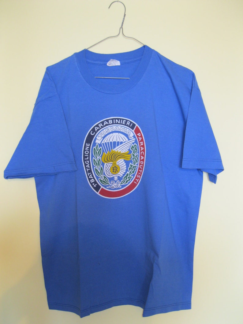 Carabinieri T-shirt: I Battallion Tuscania Parachutist - Etsy