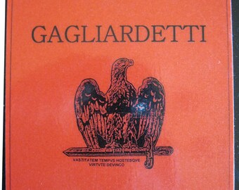 Album "Gagliardetti" delle Truppe Coloniali della Tripolitania, 1933 (volume fotocopiato e rilegato)