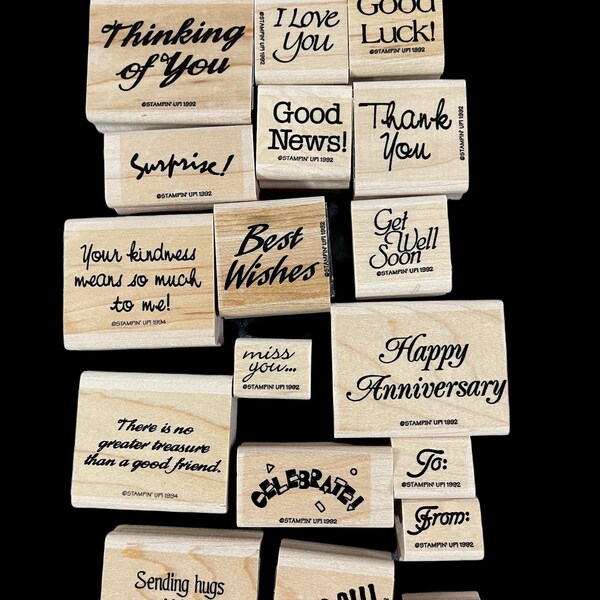 Vintage Rubber Stamp Etsy