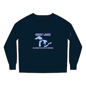 Great Lakes Toddler Sweatshirt, The Great Lakes, Michigan, Erie, Superior, Huron, Ontario, Gift for Little Ones, Great Lakes Pride
