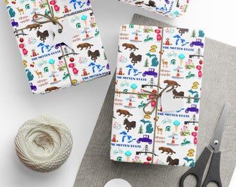 Gift Wrap Papers - All things fabulous of the state of Michigan, The Mitten State, The Great Lakes