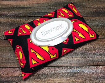 Red & Zebra Stripes Baby Wipes Case Red & Zebra Stripes Baby Wipes Case