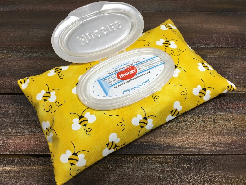 Bumble Bees Print Wipe Case Travel Wipes Case Wipes Cover Etsy
