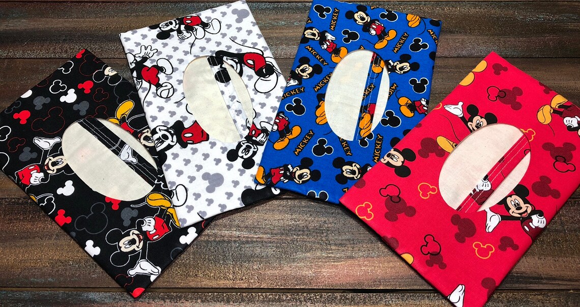 Mickey Mouse Wipe Case/ Travel Wipes Case / Wipes Cover / Etsy