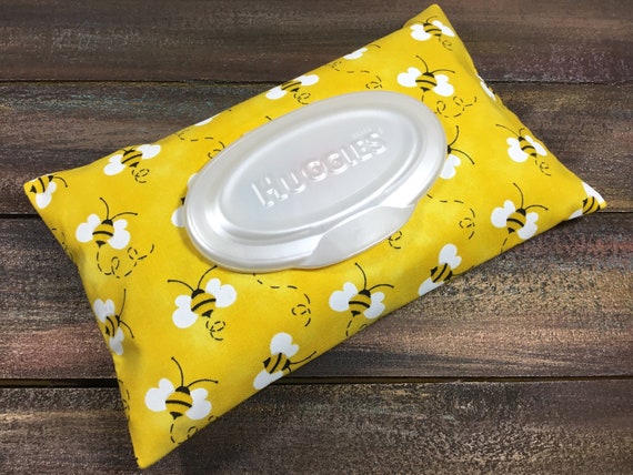 Bumble Bees Print Wipe Case Travel Wipes Case Wipes Cover | Etsy