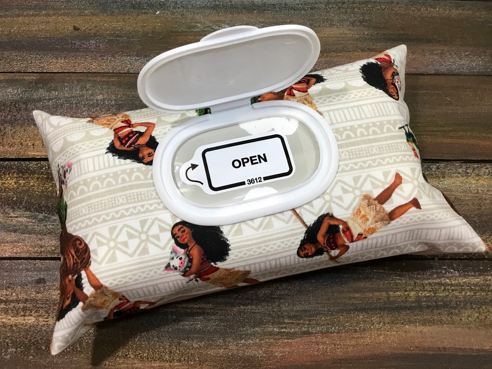 Moana Print Wipe Case / Travel Wipes Case / Wipes Case Cover / Etsy