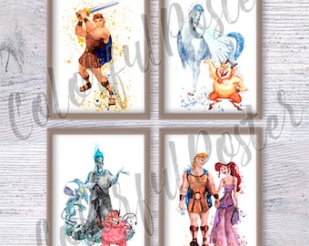 ハデスプリント - ディズニーヴィランズのポートレート、ディズニー