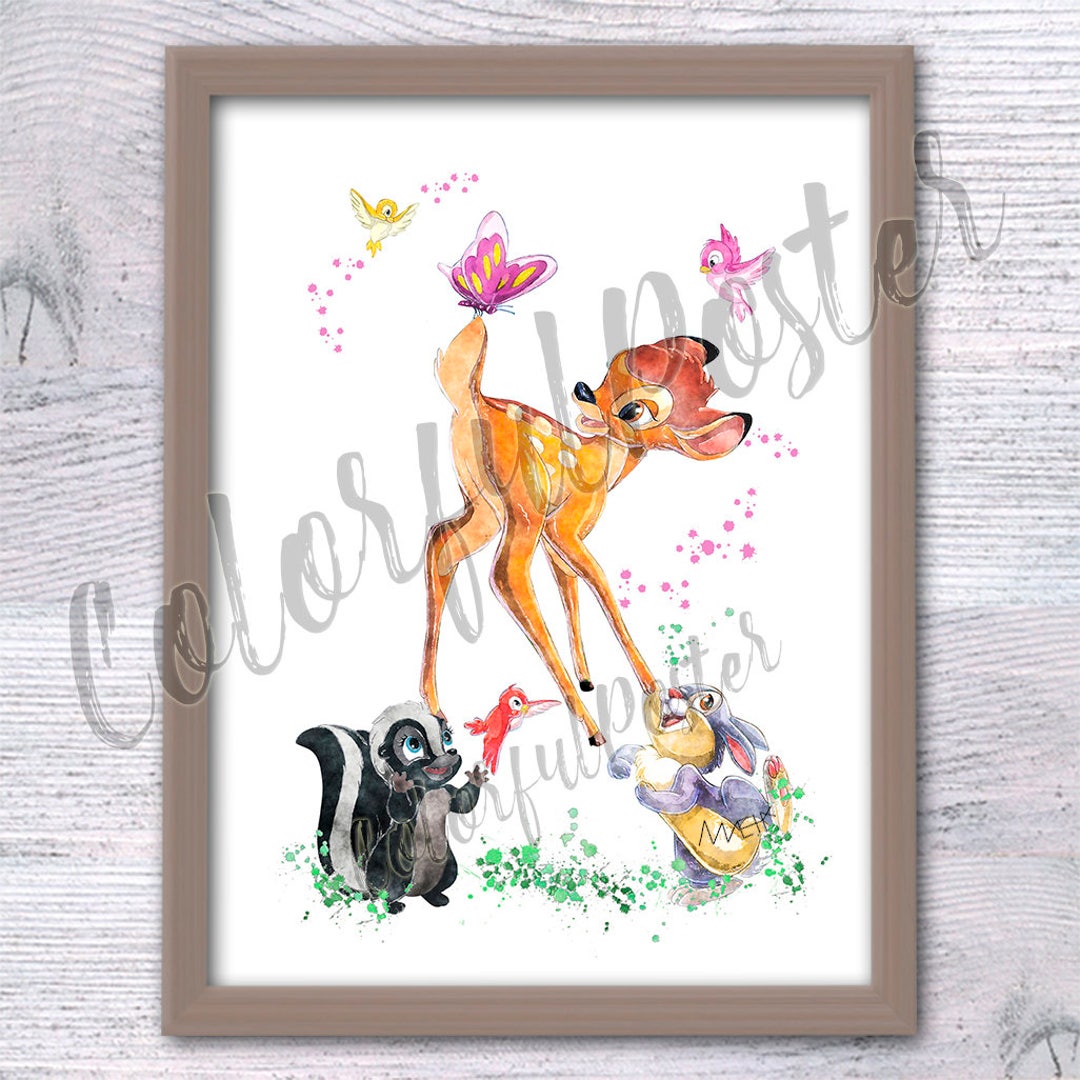 Bambi Print Bambi discount and His
