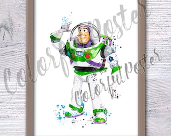 バズ ライトイヤー ポスター、トイ ストーリー 印刷可能、ディズニー