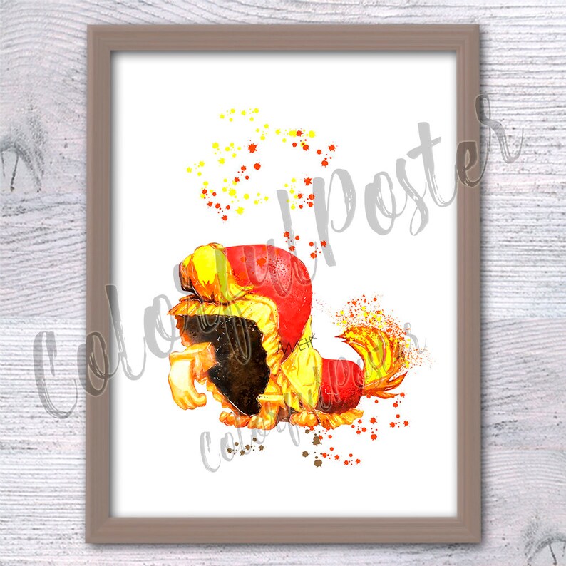Beauty and the Beast Poster Sultan Dog Footstool Art Print - Etsy