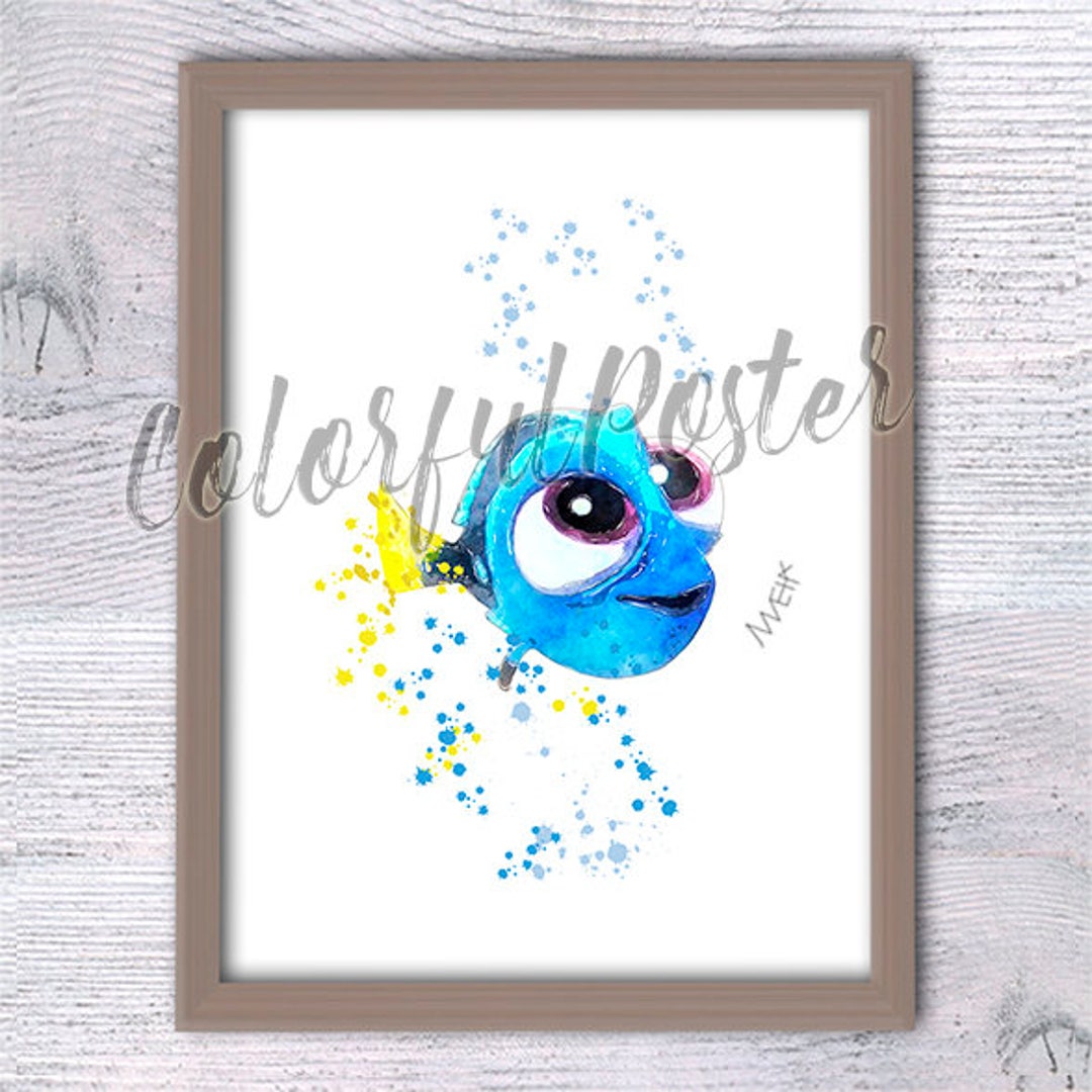 1枚のみ】ファインディングドリー フランス版ポスター ディズニー