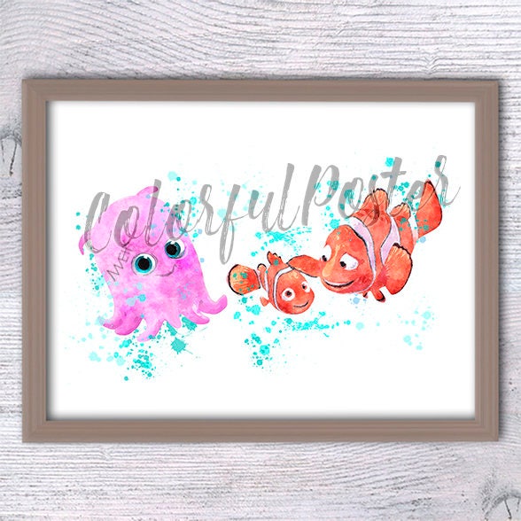 Finding Nemo Octopus Pearl Marlin Finding Dory Disney Etsy Finding Nemo Octopus Pearl Marlin Finding Dory Disney Etsy