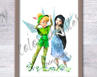 超希少！ティンカーベル　壁飾り　絵装飾品　インテリア　額装　ディズニー　妖精 Amazon.co.jp: ディズニー ティンカーベル フェアリーダストドリーム