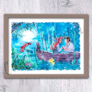 Ariel and eric boat - Etsy 日本