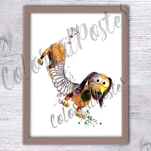 Slinky-hondprint: Toy Story-muurkunst kinderkamer V296