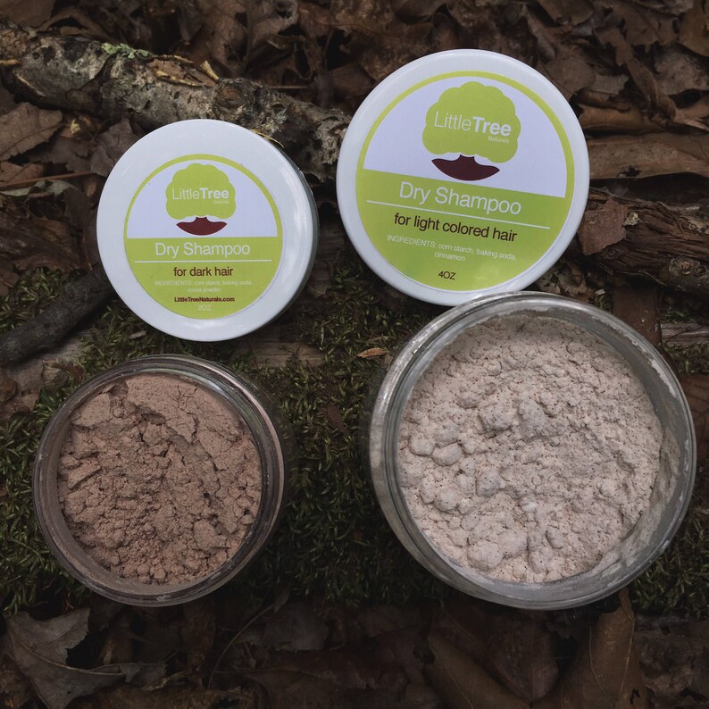 Dry Shampoo For Light Or Dark Colored Hair Organic All Etsy