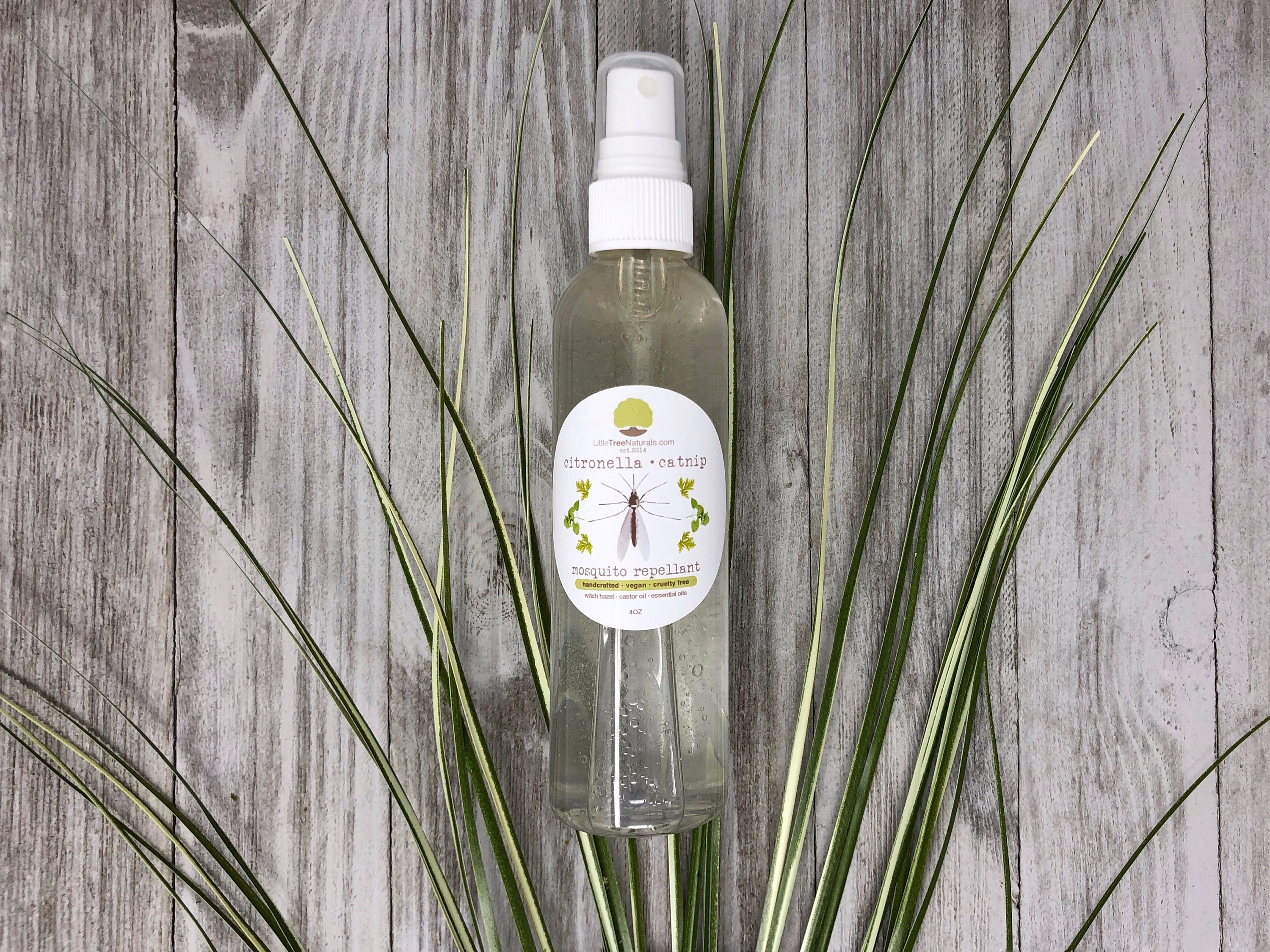 Mosquito Repellent Citronella & Catnip Oil Organic. All Etsy