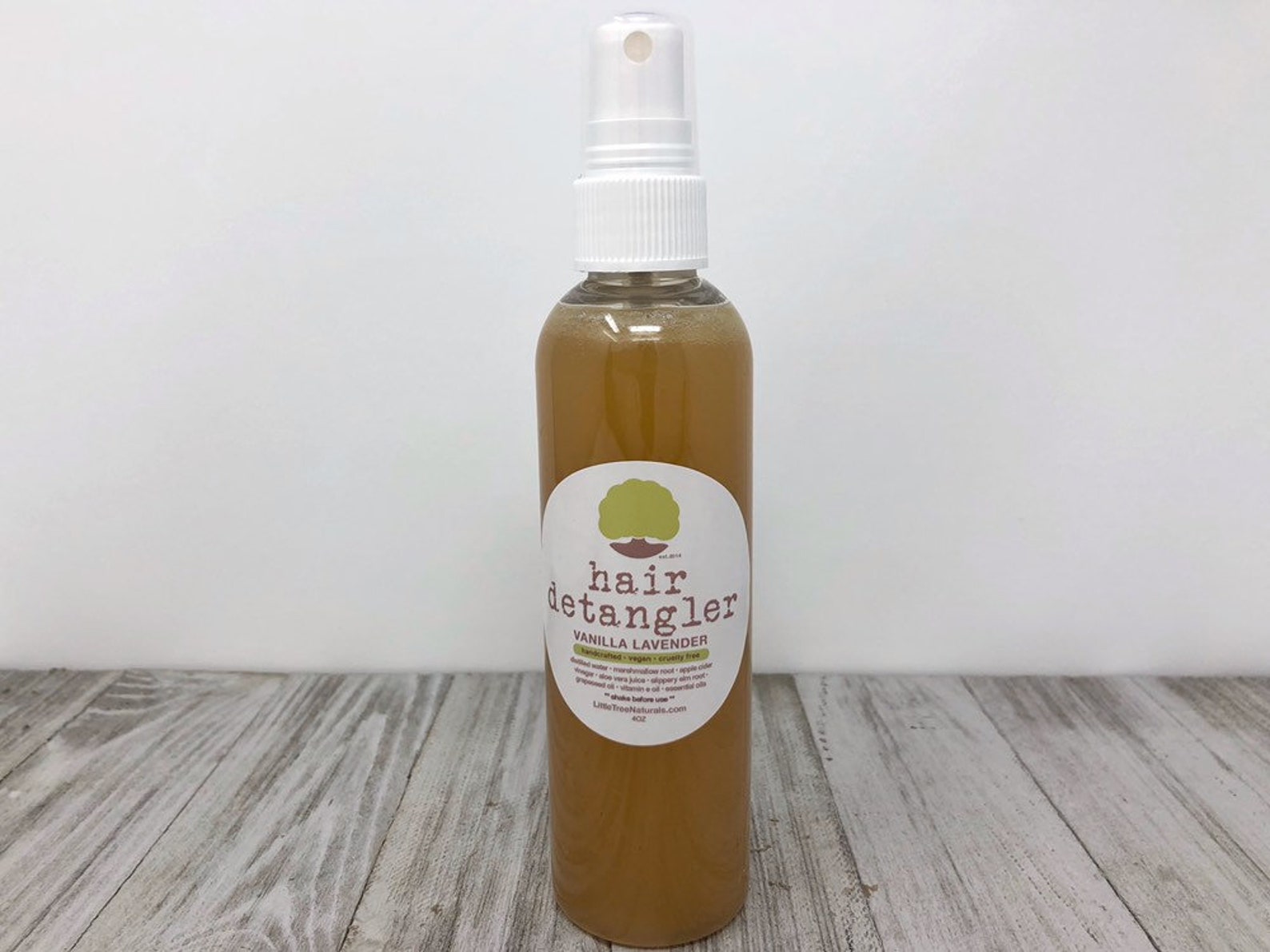 Hair Detangler marshmallow Root Vegan. Organic. All Etsy