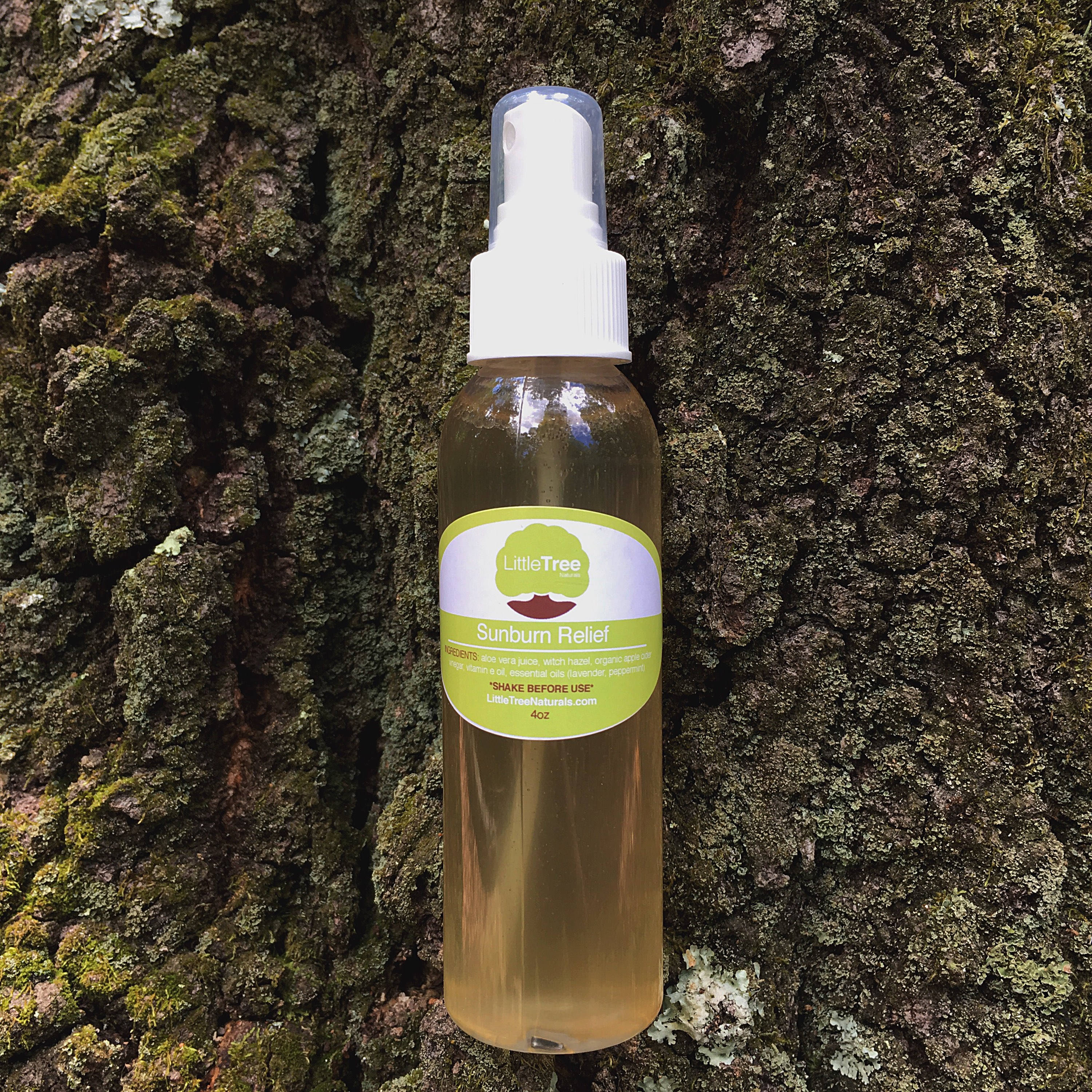 Sunburn Relief Spray Organic. All Natural. Homemade. Vegan. Etsy