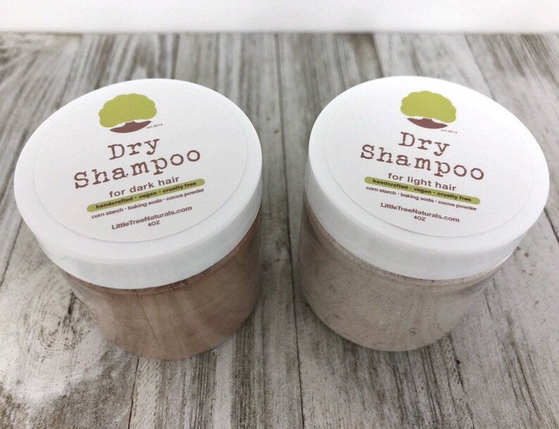 Dry Shampoo Light Or Dark Colored Hairorganic All Etsy