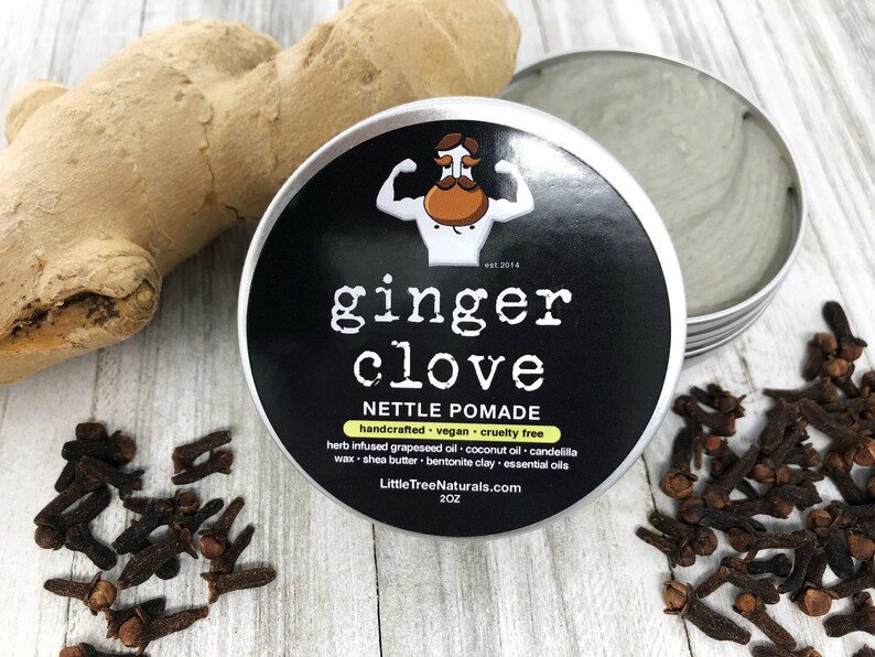 Hair Pomade ginger Clove Vegan. Organic. All Natural. Etsy