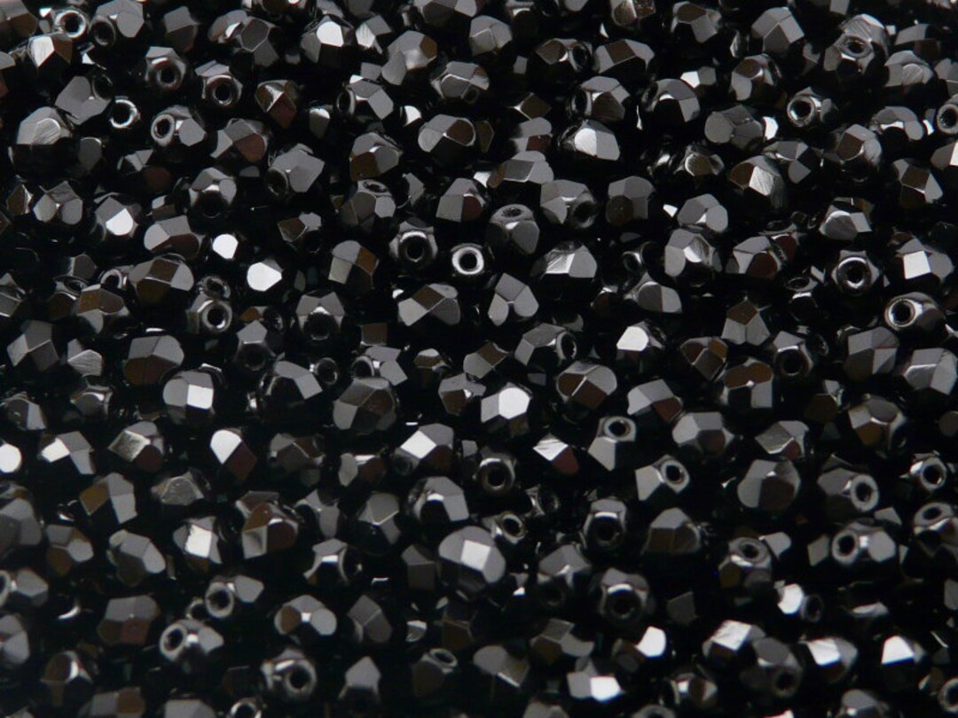 thumbnail image 2 of 600pcs Fire Polished Faceted Beads Round 2.5 Mm, Crystal 2 of 12