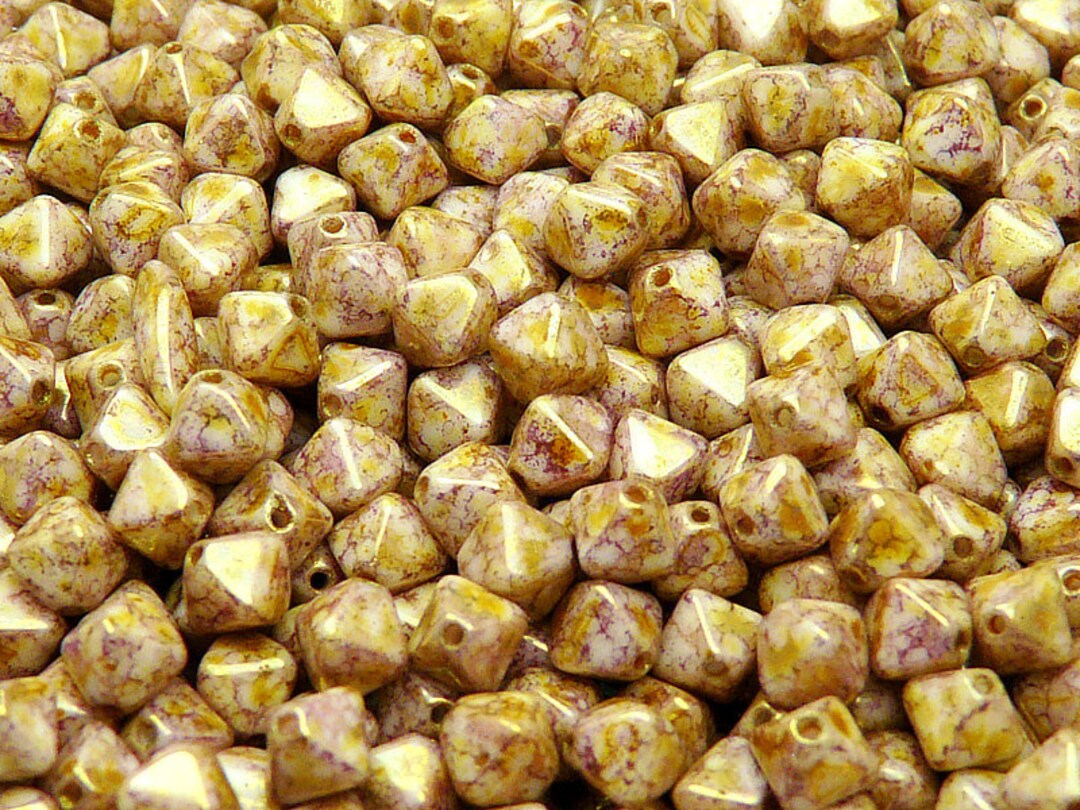 Lot De 40 Perles Bicônes En Jaspe Noir - 8mm, Facettées, Pour Bijoux DIY, Colliers, Bracelets, Création Artisanale