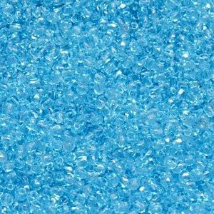 100 perle di vetro sfaccettate ceche lucidate a fuoco rotonde da 2 mm di acquamarina chiara