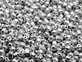 100pcs Czech Fire-Polished Faceted Glass Beads Round 4mm Bronze Silver (Aluminium) Matte product logo