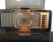 Zenith H500 Trans-Oceanic Wave Magnet Radio Circa 1951-53
