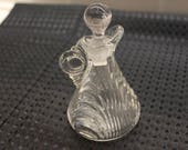 Cambridge Clear Glass Caprice 4 5 8 quot Oil or Vinegar Cruet Bottle in Excellent Condition