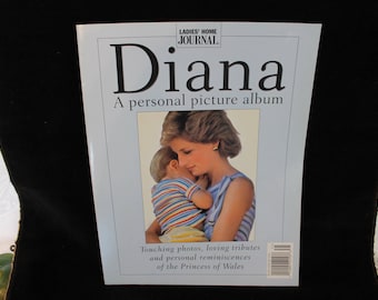 1997 Ladies Home Journal Magazine - Diana, A Personal Picture Album Touching Photos, Loving Tributes
