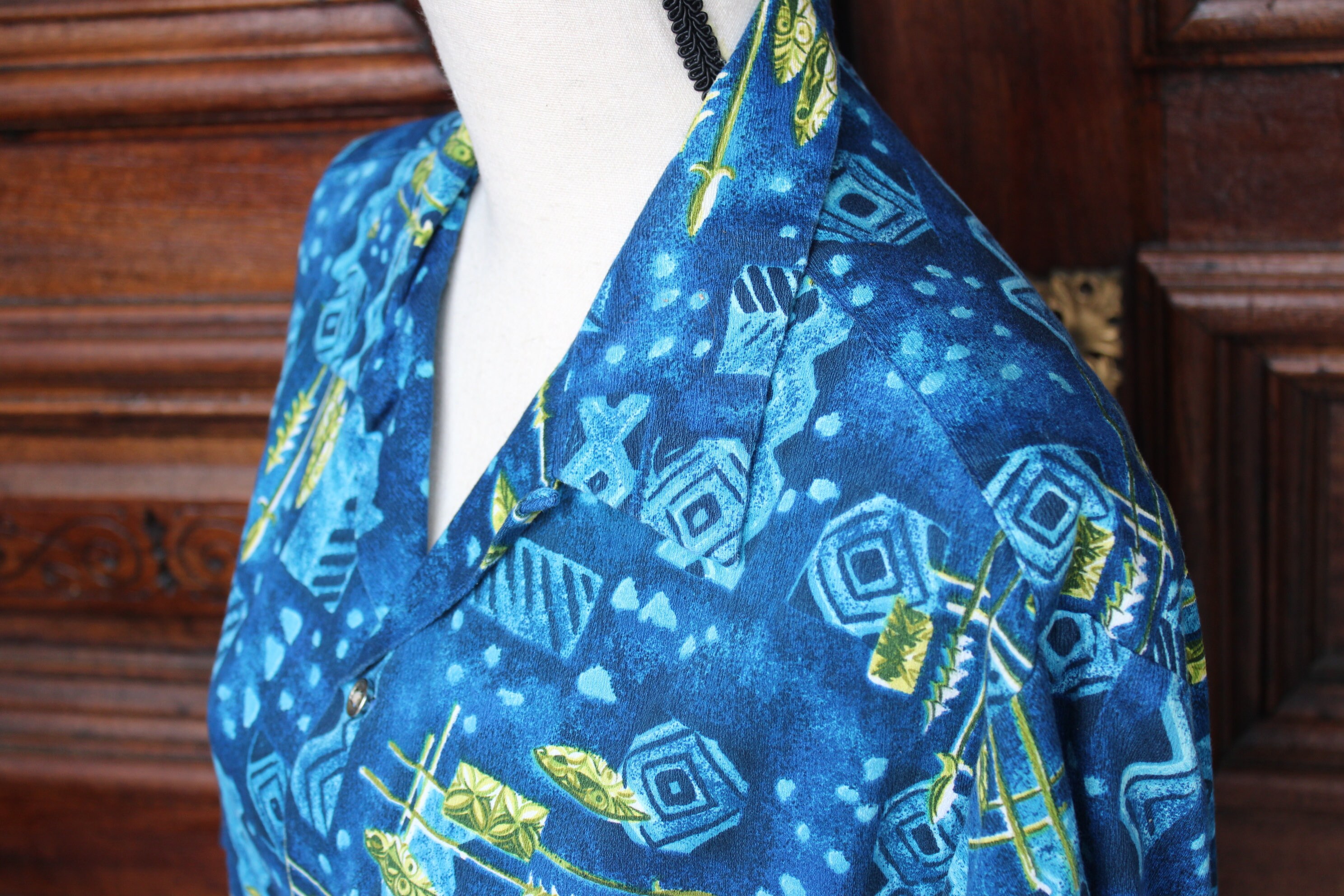 Chemise Hawaïenne Vintage Napili Années 60 - Taille M, Multicolore - NEUVE Avec étiquettes (Aloha)
