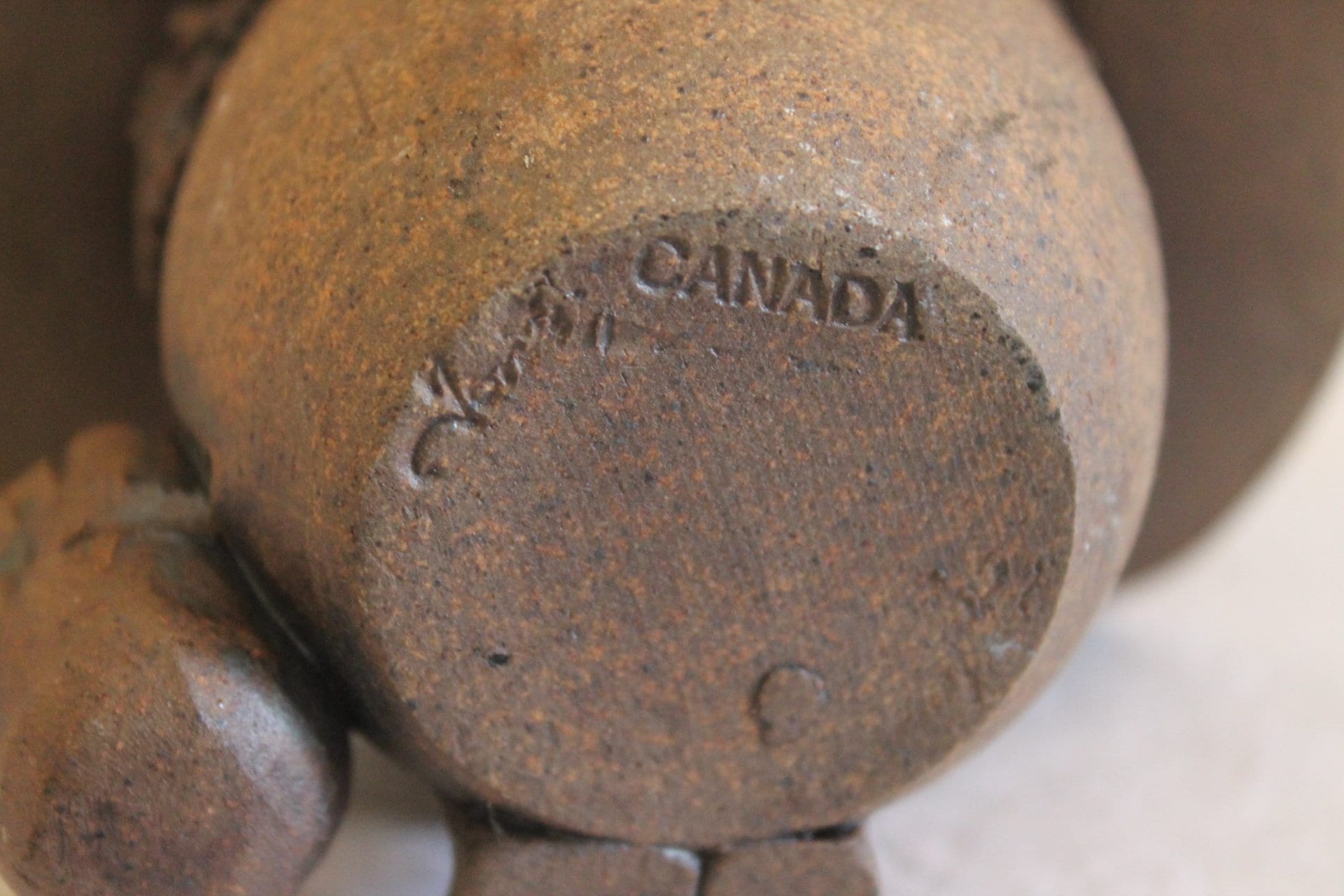 Vintage Canadian Stoneware Pottery Jughead 5.5 Figurine Etsy