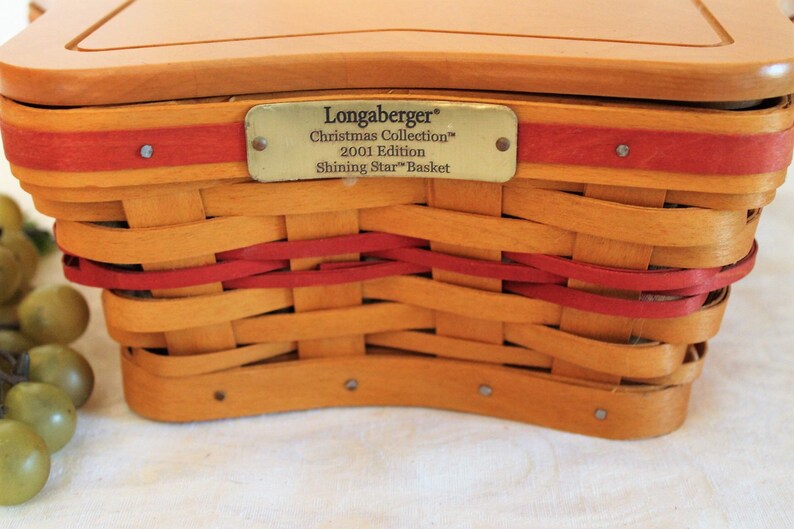 Longaberger Christmas Collection Shining Star Basket Combo Etsy