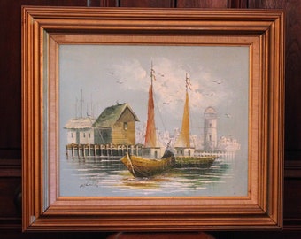 Mid Century Modern Art by Bouvier De Cachard - 64, Piazza San